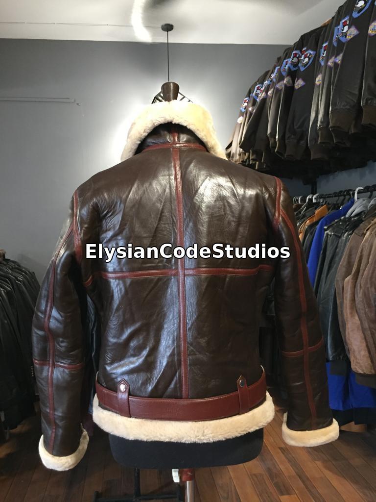 Men’s Brown Shearling Aviator Jacket – Real Leather B3 Bomber Winter Flight Coat | Handmade Vintage Outerwear