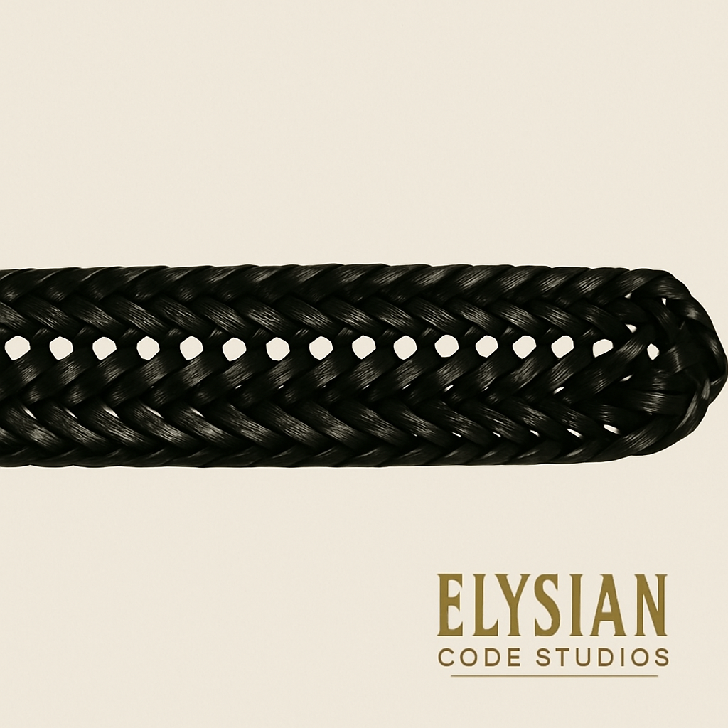 Men’s Premium Braided Belt – Synthetic Leather in Black & Brown | Stylish Woven Design | Sizes 30-42 Inch